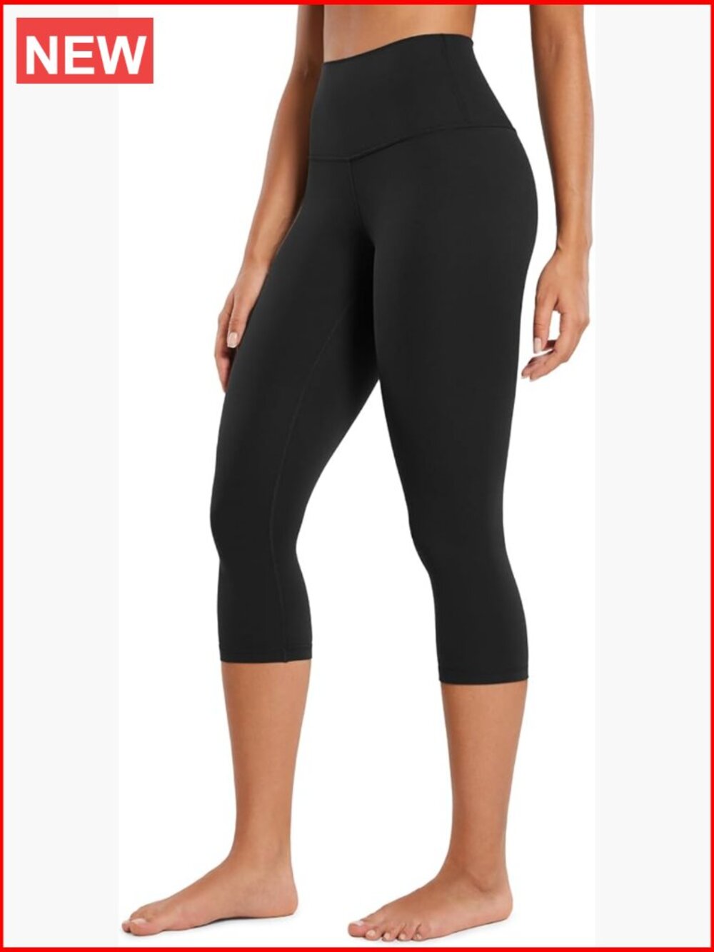 Butterluxe High Waist Yoga Capris Leggings 19" - Buttery Soft Athletic Lounge